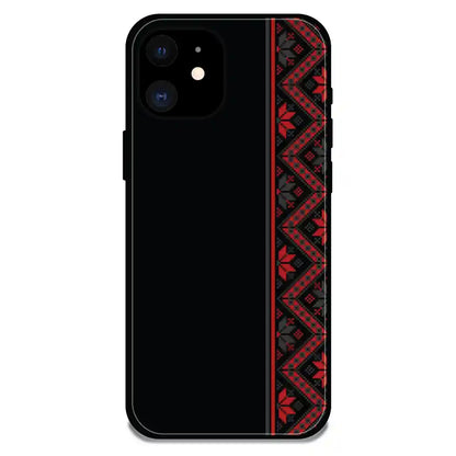 'Mandala Bloom - Glossy Metal Silicone Case For Apple iPhone 12