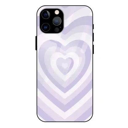 'Blue Hearts - Glass Case For Apple iPhone 12 Pro