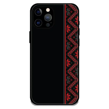 'Mandala Bloom - Glossy Metal Silicone Case For Apple iPhone 12 Pro