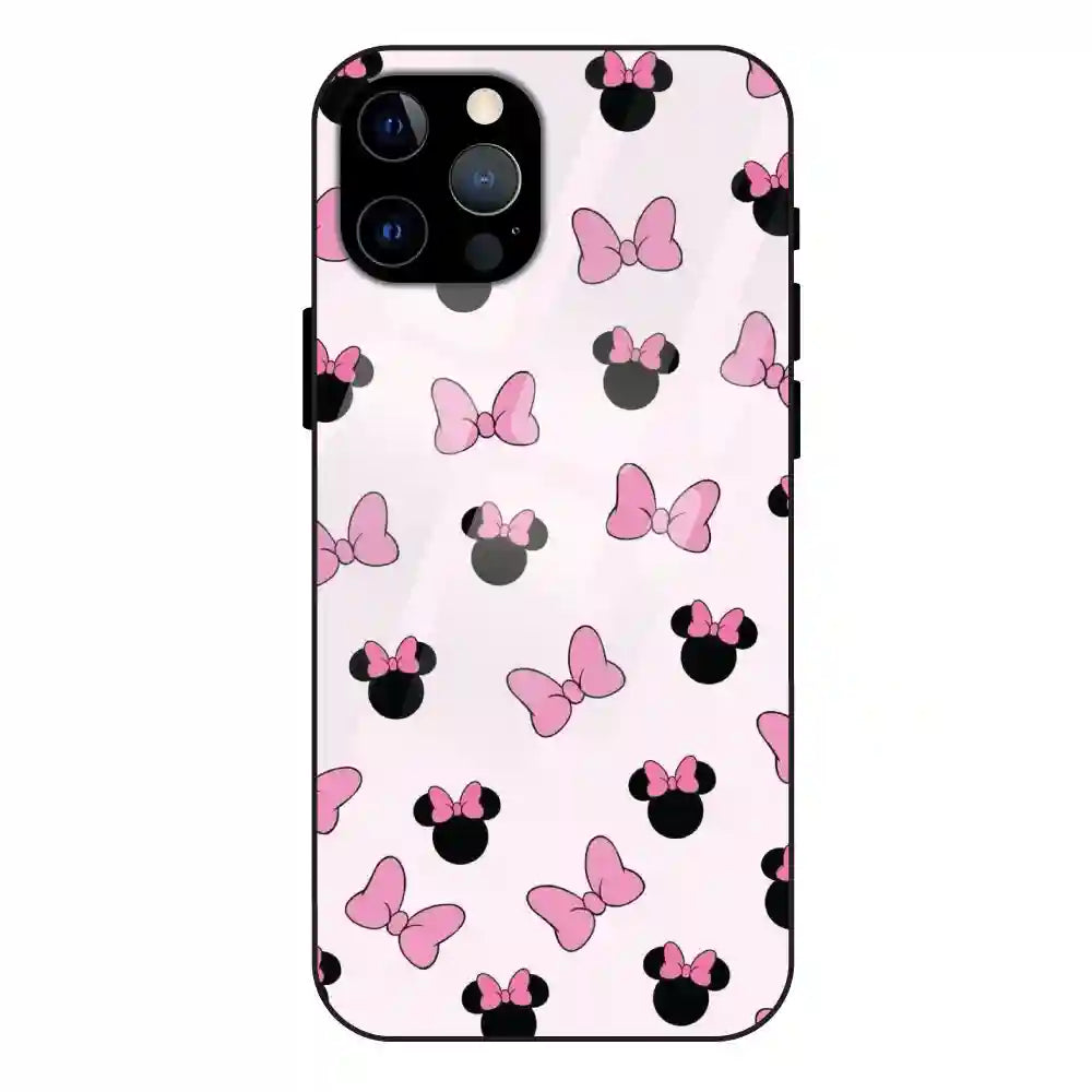 'Bow Tie - Glass Case For Apple iPhone 12 Pro Max