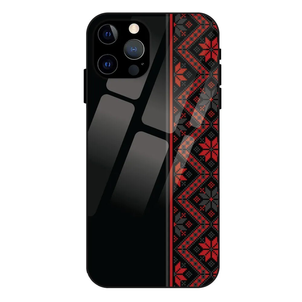 'Mandala Bloom - Glass Case For Apple iPhone 12 Pro