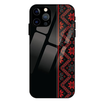 'Mandala Bloom - Glass Case For Apple iPhone 12 Pro