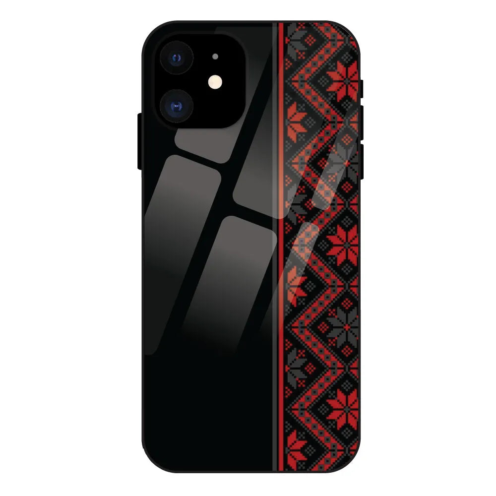 'Mandala Bloom - Glass Case For Apple iPhone 12