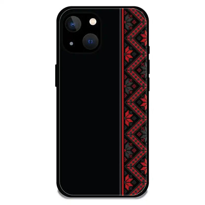 'Mandala Bloom - Glossy Metal Silicone Case For Apple iPhone 13