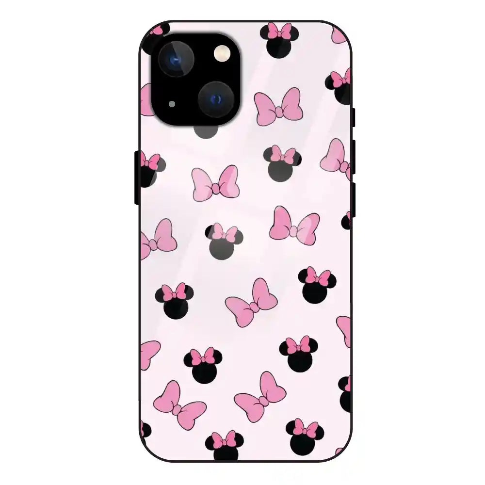 'Bow Tie - Glass Case For Apple iPhone 13 Mini