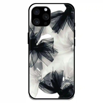 'Satin Bows - Glossy Metal Silicone Case For Apple iPhone 13 Pro