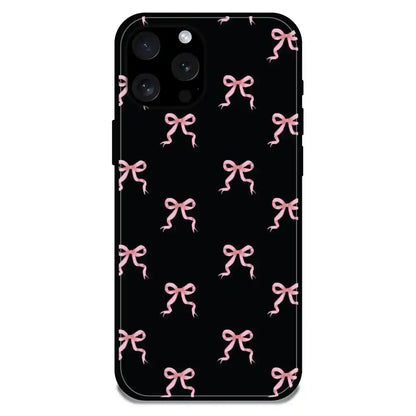 'Bow Family - Glossy Metal Silicone Case For Apple iPhone 13 Pro