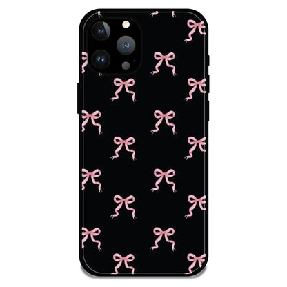 'Bow Family - Glossy Metal Silicone Case For Apple iPhone 13 Pro Max