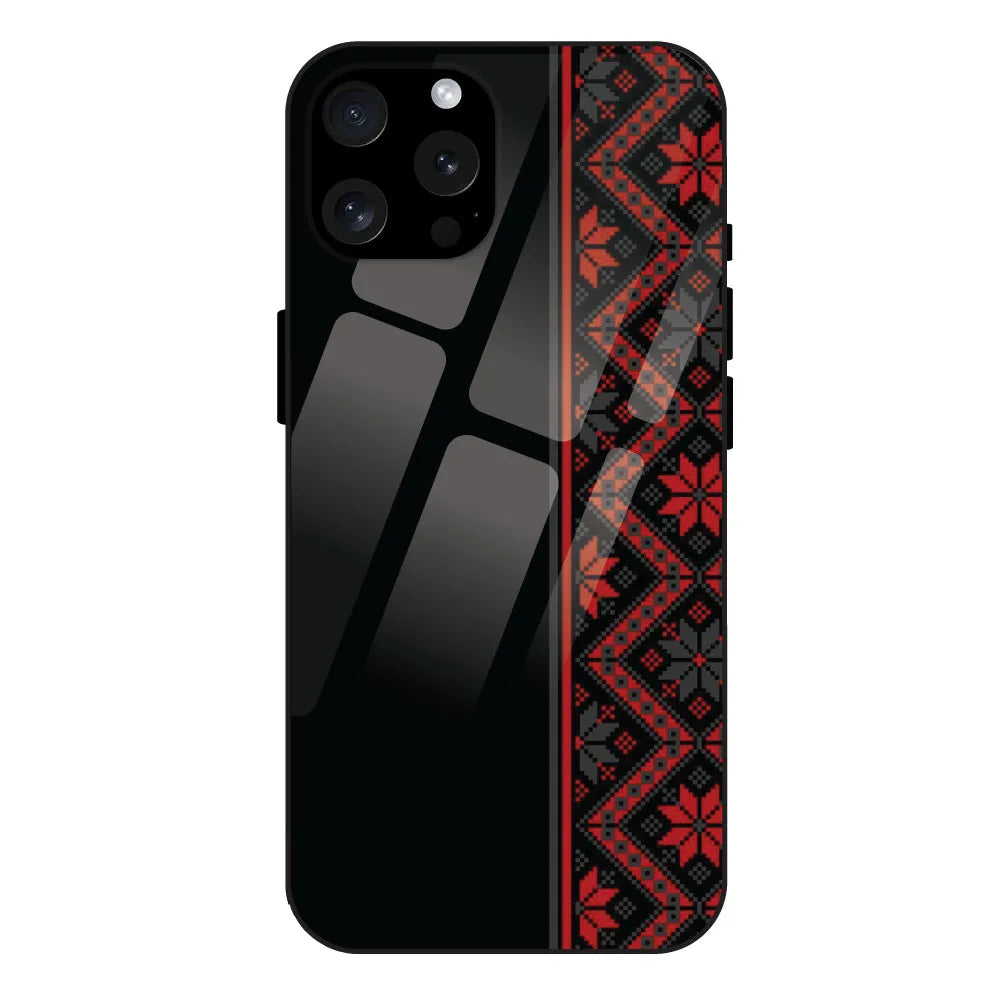 'Mandala Bloom - Glass Case For Apple iPhone 13 Pro
