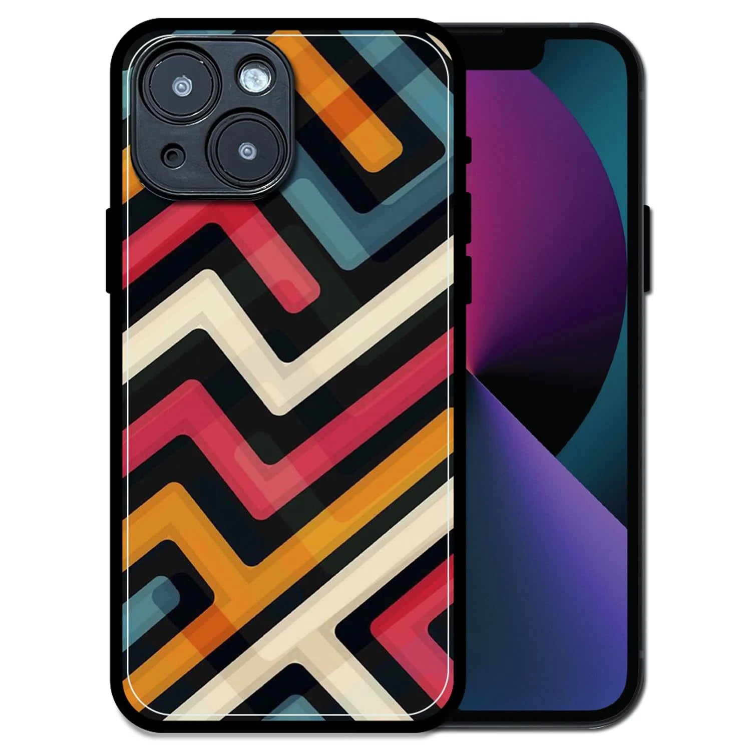 'Urban Lines - Glass Case For Apple iPhone 13 Mini