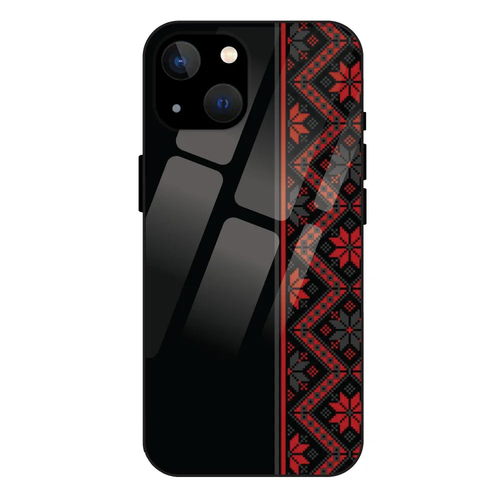 'Mandala Bloom - Glass Case For Apple iPhone 13