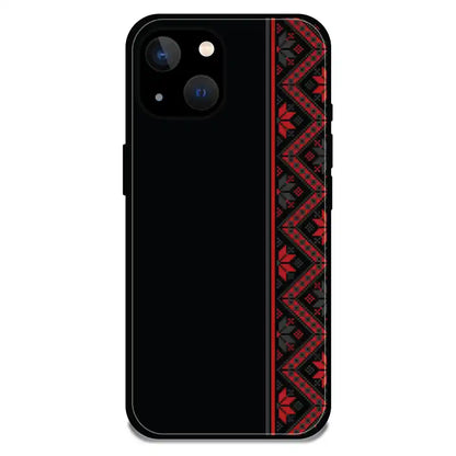 'Mandala Bloom - Glossy Metal Silicone Case For Apple iPhone 14