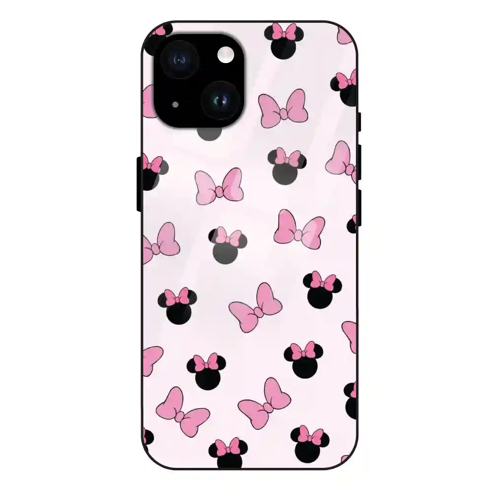 'Bow Tie - Glass Case For Apple iPhone 14