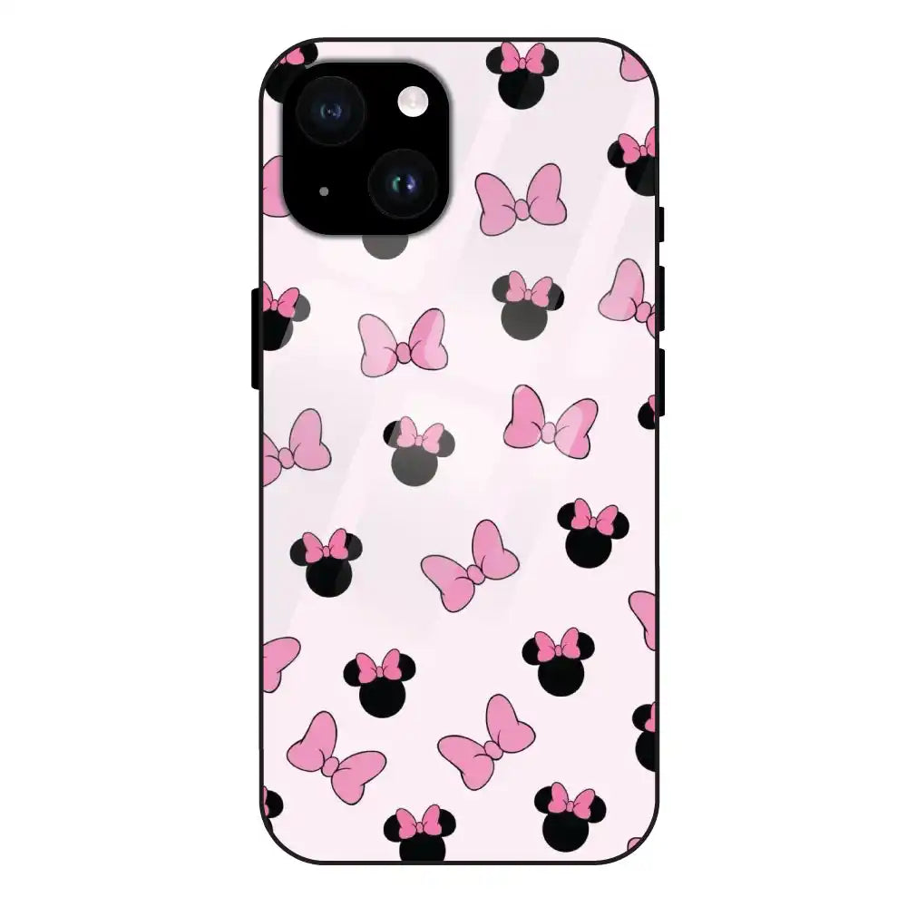 'Bow Tie - Glass Case For Apple iPhone 14 Plus