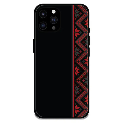 'Mandala Bloom - Glossy Metal Silicone Case For Apple iPhone 14 Pro
