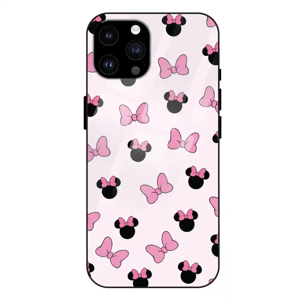 'Bow Tie - Glass Case For Apple iPhone 14 Pro