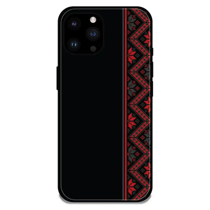 'Mandala Bloom - Glossy Metal Silicone Case For Apple iPhone 14 Pro Max