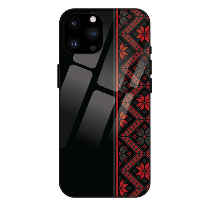 'Mandala Bloom - Glass Case For Apple iPhone 14 Pro Max