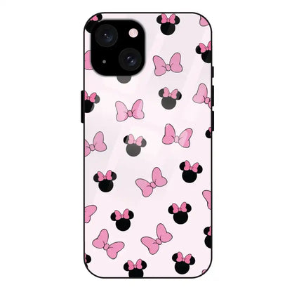 'Bow Tie - Glass Case For Apple iPhone 15