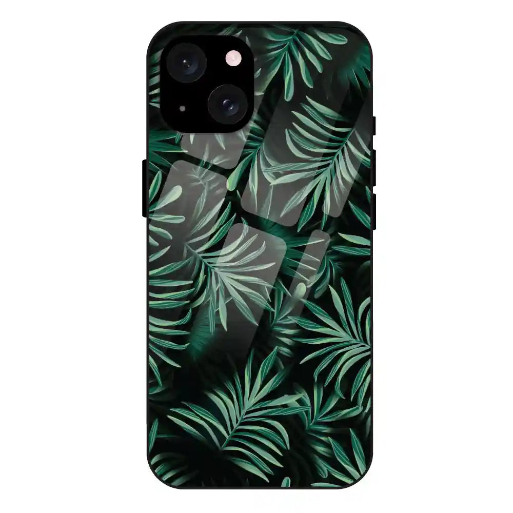'Greens - Glass Case For Apple iPhone 15