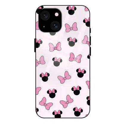 'Bow Tie - Glass Case For Apple iPhone 15 Plus