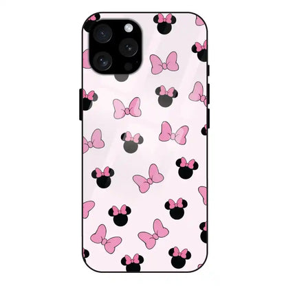 'Bow Tie - Glass Case For Apple iPhone 15 Pro