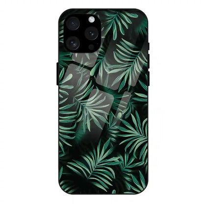 'Greens - Glass Case For Apple iPhone 15 Pro Max