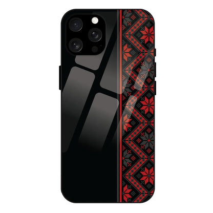 'Mandala Bloom - Glass Case For Apple iPhone 15 Pro Max