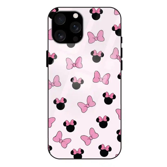 'Bow Tie - Glass Case For Apple iPhone 16 Pro Max