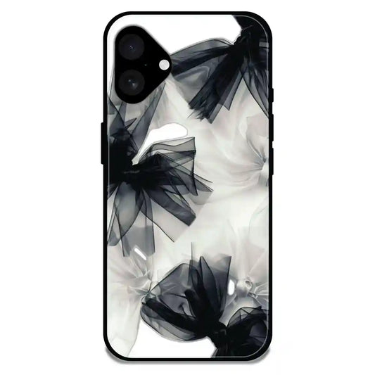 'Satin Bows - Glossy Metal Silicone Case For Apple iPhone 16