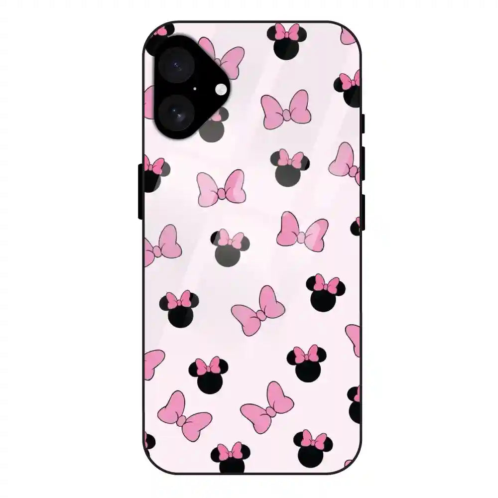 'Bow Tie - Glass Case For Apple iPhone 16 Plus