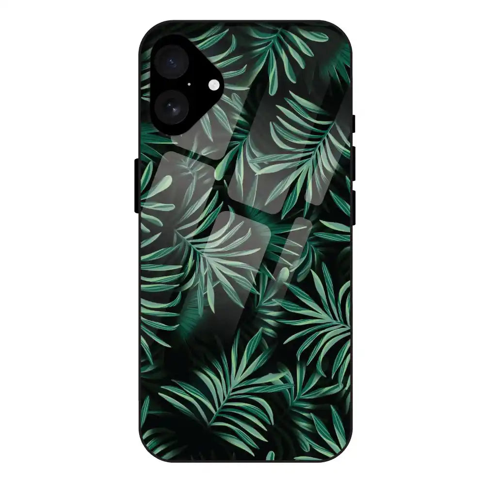 'Greens - Glass Case For Apple iPhone 16 Plus