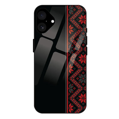 'Mandala Bloom - Glass Case For Apple iPhone 16 Plus