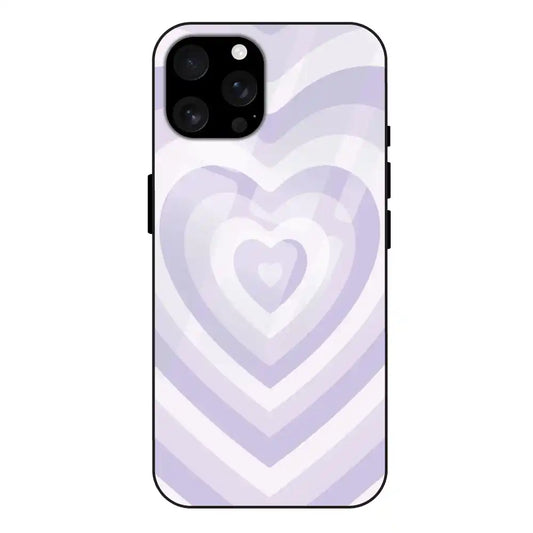 'Blue Hearts - Glass Case For Apple iPhone 16 Pro