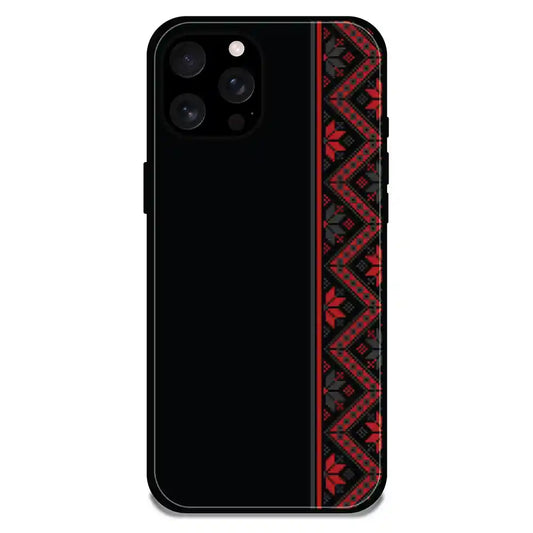 'Mandala Bloom - Glossy Metal Silicone Case For Apple iPhone 16 Pro Max