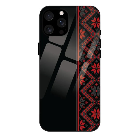 'Mandala Bloom - Glass Case For Apple iPhone 16 Pro Max