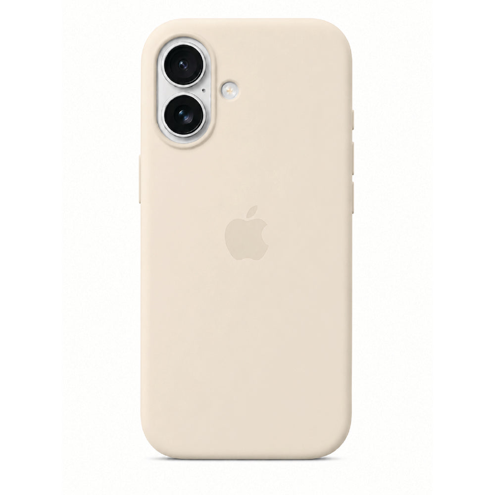 iPhone 16, 17 and 16 Plus Liquid Silicone Case Image - Vanilla