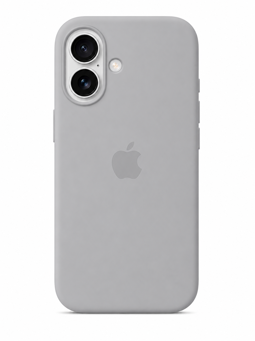 Grey Liquid Silicone Case For Apple iPhone Models