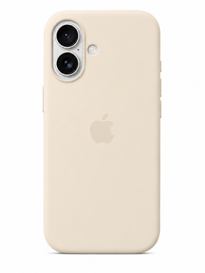 Vanilla Liquid Silicone Case For Apple iPhone Models