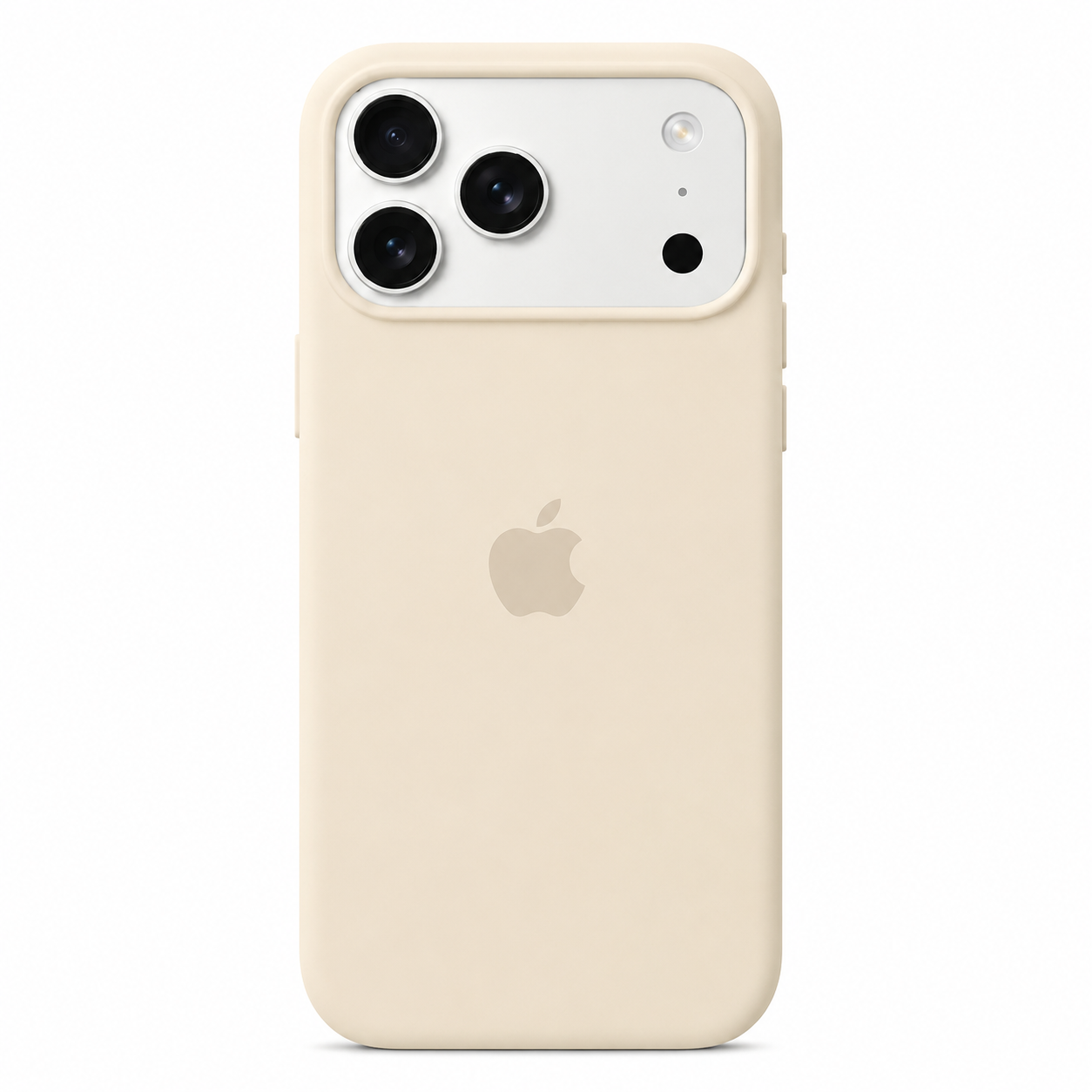 Vanilla Liquid Silicone Case For Apple iPhone Models