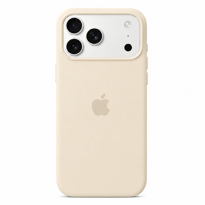 Vanilla Liquid Silicone Case For Apple iPhone Models
