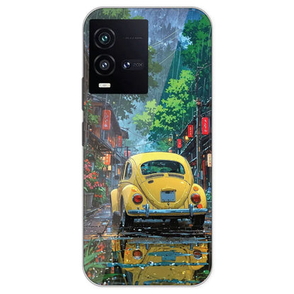 Yellow Bettle  - Printed Silicone Case For IQOO 10