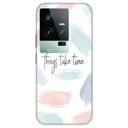 Things Take Time - Printed Silicone Case For IQOO 11