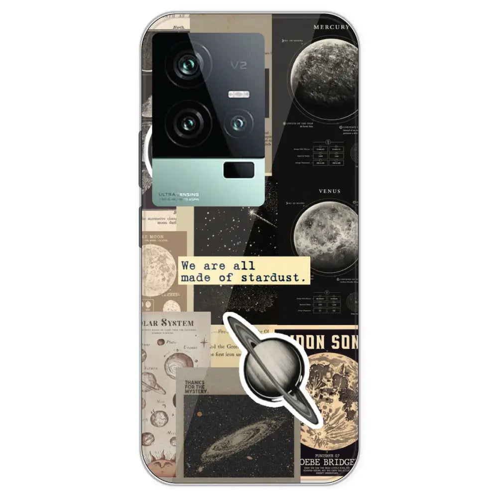 Planets - Printed Silicone Case For IQOO 11