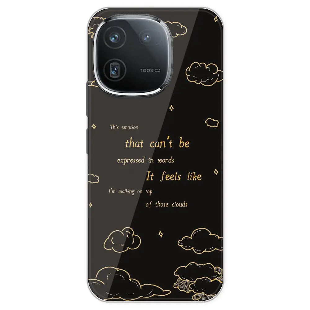 On Top Of Those Clouds - Printed Silicone Case For IQOO 12