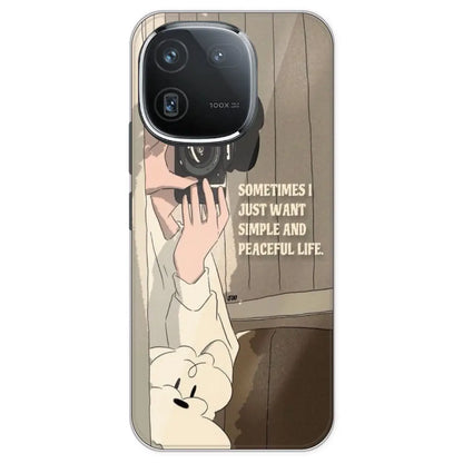 Photographer - Printed Silicone Case For IQOO 12