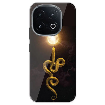 Golden Serpent - Printed Silicone Case For IQOO 13