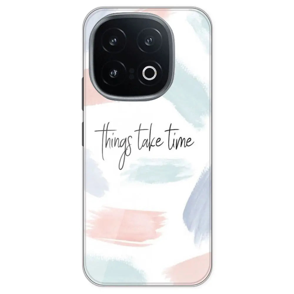 Things Take Time - Printed Silicone Case For IQOO 13