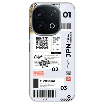 Barcode Labels - Printed Silicone Case For IQOO 13