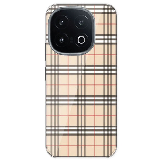 Yellow Checks - Printed Silicone Case For IQOO 13